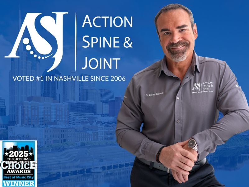 ACTION SPINE AND JOINT VOTED #1 IN NASHVILLE SINCE 2006